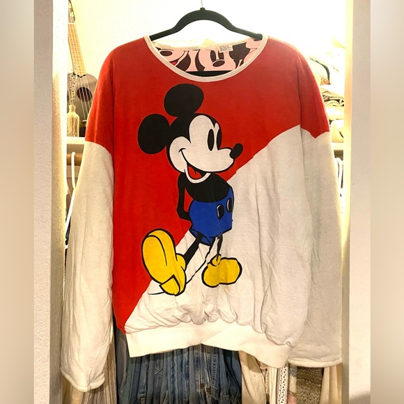 RARE UNWORN Vtg near MINT Micky Mouse JGHook Disney Hong Kong Sweatshirt Top - Picture 5 of 17